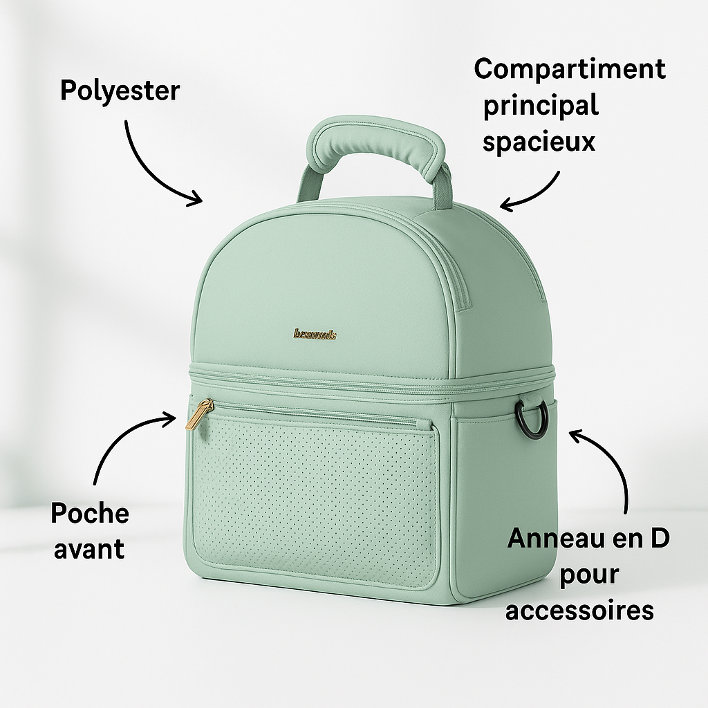 Sac Isotherme Repas - Élégant et Nomade