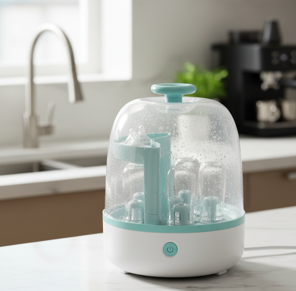 Stérilisateur Biberon Électrique puissant et compact