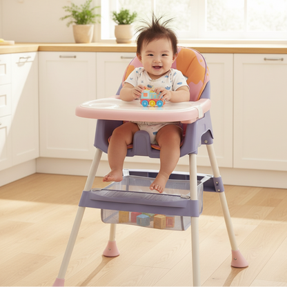 Chaise haute bébé confort & sécurité