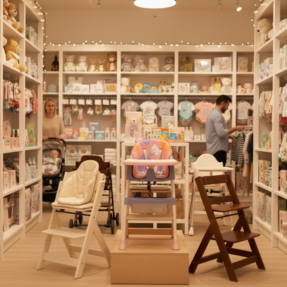 Chaise haute bébé confort & sécurité