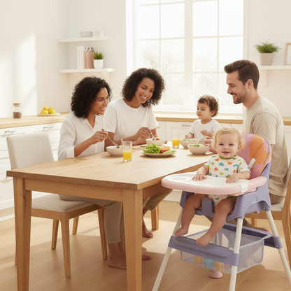 Chaise haute bébé confort & sécurité