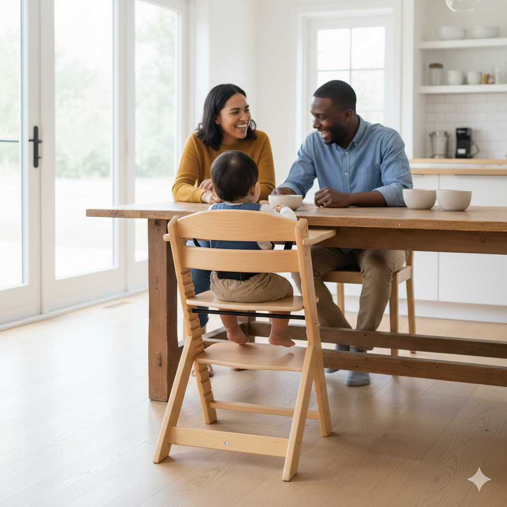 Chaise Haute Bébé – Évolutive