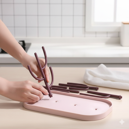Égouttoir Biberon – Séchoir biberons compact et pratique