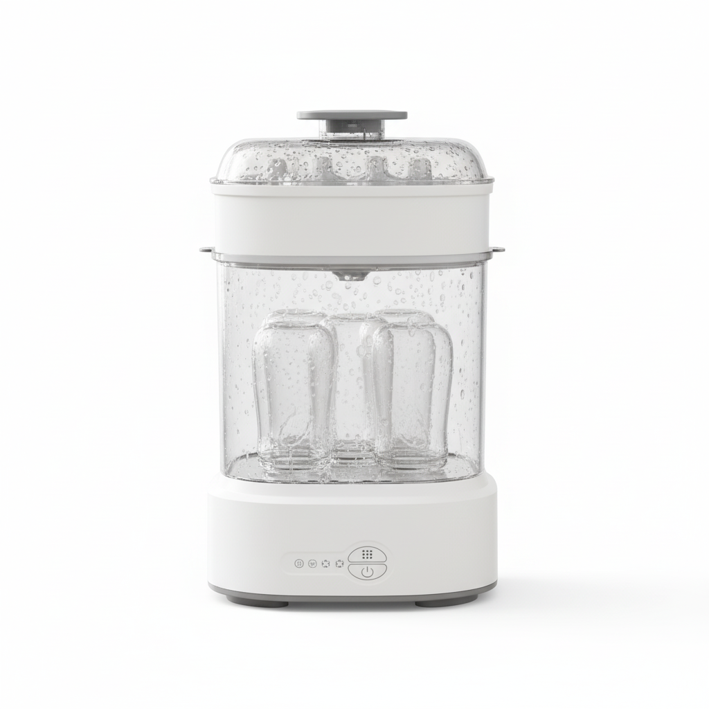 Stérilisateur Biberon Électrique, Vapeur avec séchage Express