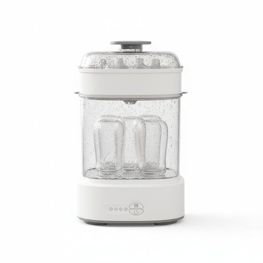 Stérilisateur Biberon Électrique, Vapeur avec séchage Express