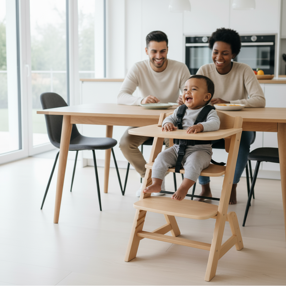 Chaise Haute Bébé – Évolutive