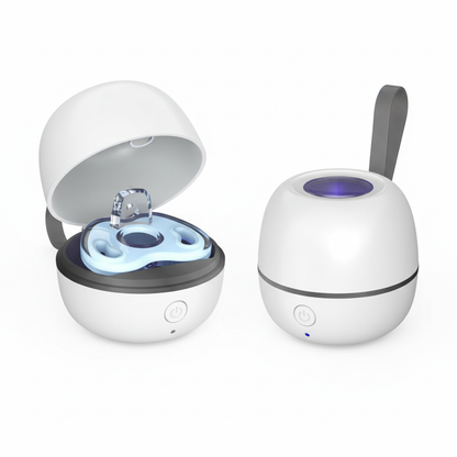 Stérilisateur tétine discret pour les sorties en famille