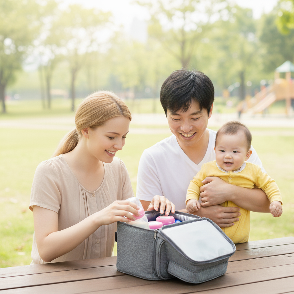 Sac Isotherme Repas Bébé – Double Compartiment